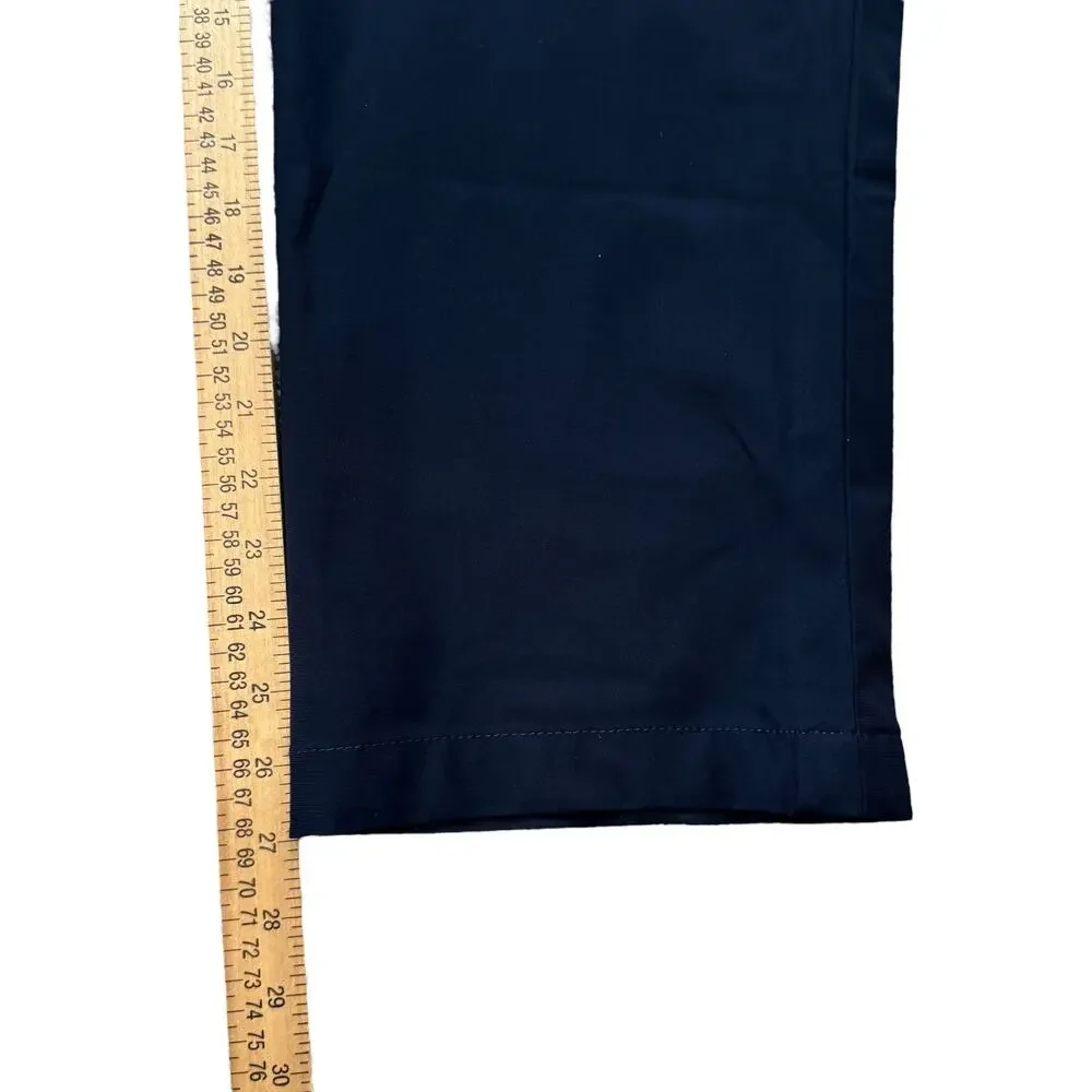 Lululemon Pants Men's 40 x 27 Measured Hemmed Active Travel Trousers Navy Blue